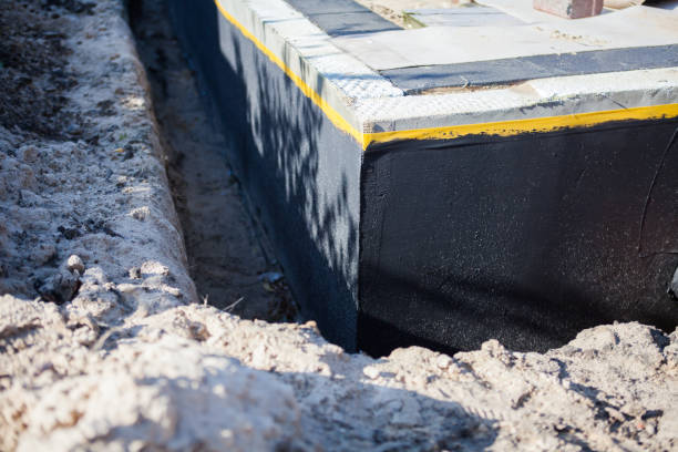 Professional Wet Basement Repair technician working in Elkhart, IN
